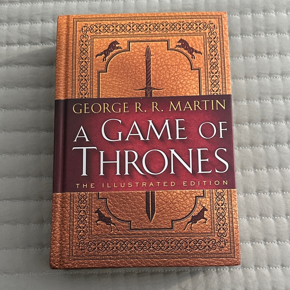 A Game of Thrones The Illustrated Edition Hardcover Book